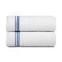 Three stripe Pool Towel 30x60 9 lbs Blue