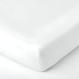 White  BABY CRIB SHEET 100% Cotton Fitted Sheet