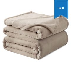 Ryotei Micro Fleece Soft Blanket 84x90 Full 