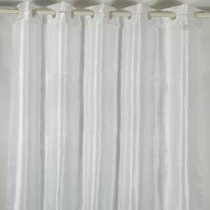  Shower Curtain Without Window  White