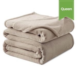 Ryotei Micro Fleece Soft Blanket 94x90 Queen 
