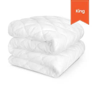 Quilted Mattress Pad Fitted 78 x 80 x 15 King