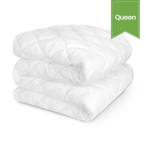 Quilted Mattress Pad Fitted 60 x 80 x 15 Queen