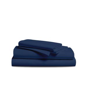 Soft Siesta Blended Insignia Blue Sheet Set - T-200 - Twin - 3 Pieces