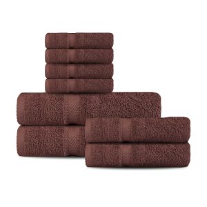 Towel Pack of 8 Pieces 100% Cotton - Sequoia
