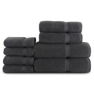 Belem 8 Pcs Towel Set | Castlerock Gray