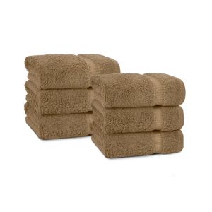 Belem 6 Pcs Hand Towels 16 x 30 | Sandcastle Tan